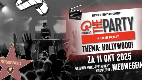 Fletcher Hotel Nieuwegein trilt op z’n grondvesten: Qmusic The Party – Fout, Fouter, Foutst!
