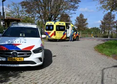 Fatbiker belandt in het water aan de Parkhout