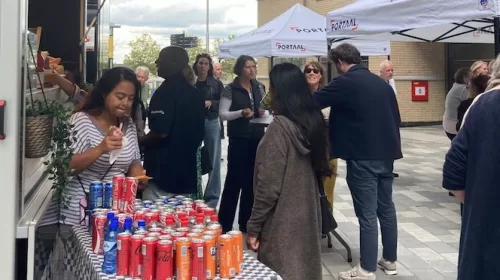 Opleverfeest flat Berlin aan de Citypromenade in Nieuwegein