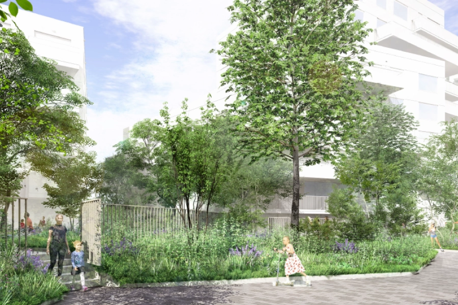 Stadsplein groen City