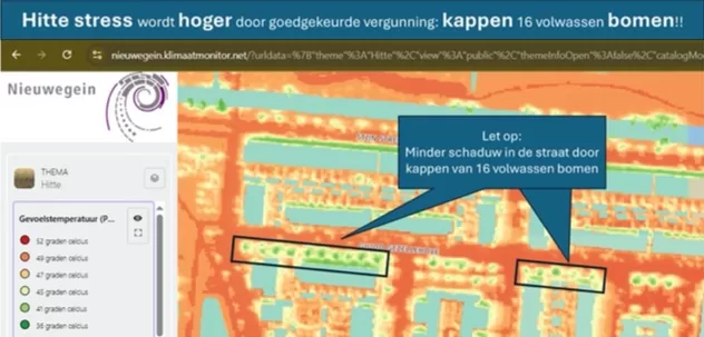 Hitte stress kaart Guido Gezellehove