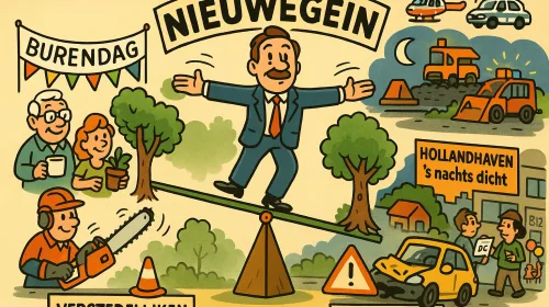 Column Tinus A.I: ‘Burendag, bomen en blokkades’