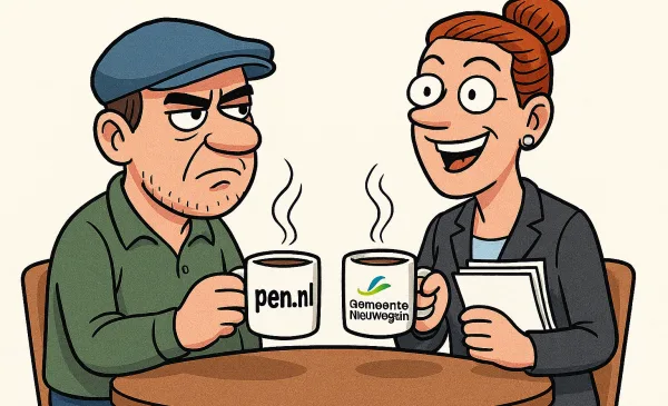 Jan met de Pet: ‘Op de koffie bij de gemeente?’