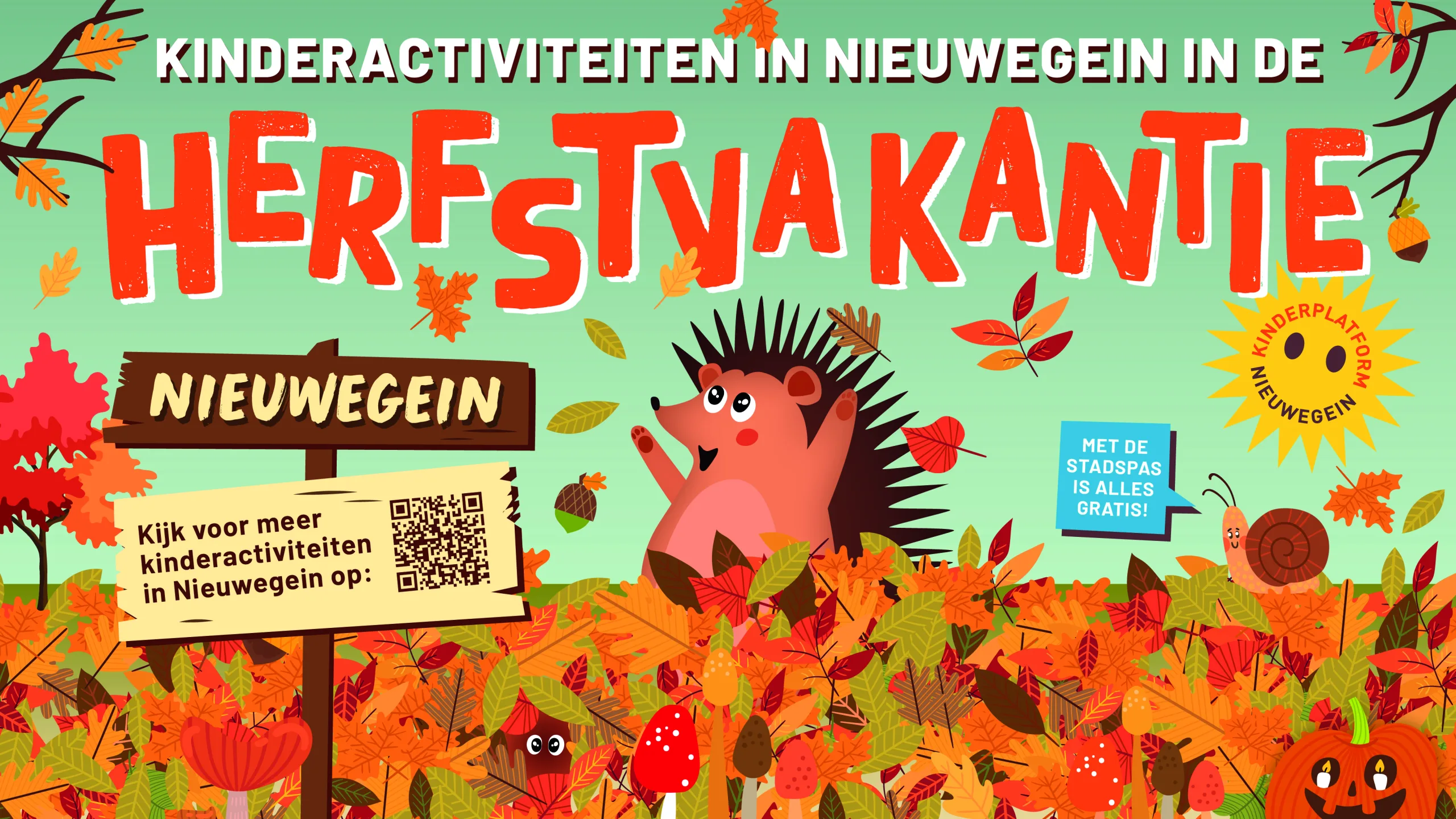 Kinderplatform herfst
