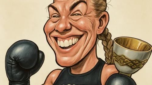 Nieuwegeinse Roos Rugenbrink wint opnieuw profpartij op kickboksgala