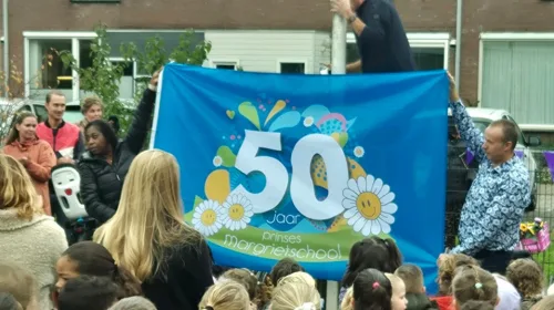 Prinses Margrietschool viert 50-jarig jubileum met feest vol kleur en muziek