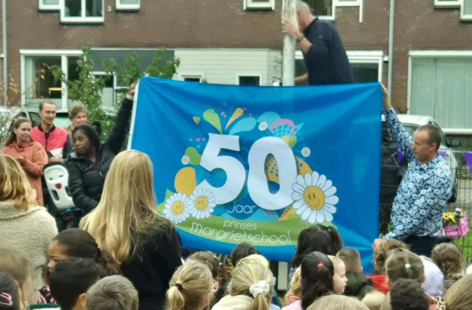 Margrietschool viert 50-jarig jubileum