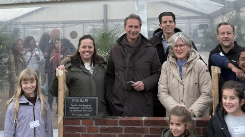 Feestelijke start bouw Parklaan in Rijndael in Nieuwegein