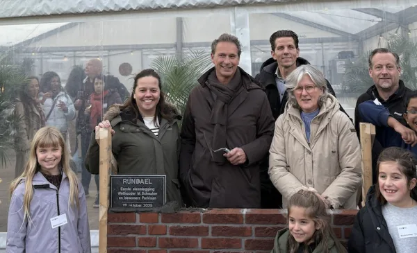 Feestelijke start bouw Parklaan in Rijndael in Nieuwegein