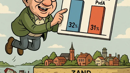 Tinus A.I. voorspelt: ‘Nieuwegein stemt met de buik’