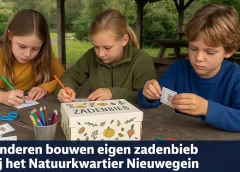 Nieuwegeinse kids bouwen aan hun eigen zadenbieb