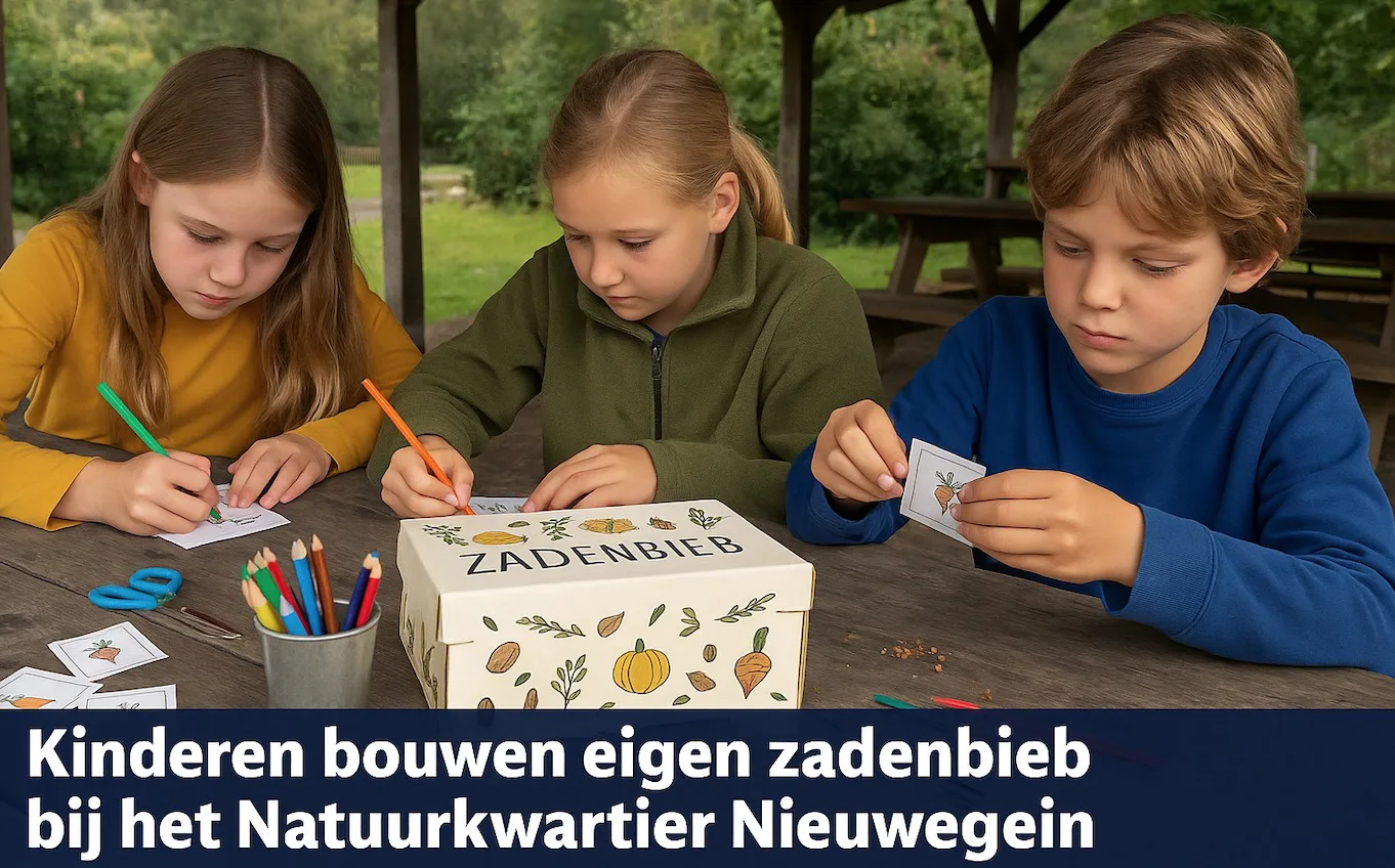 kinderen maken zadenbieb