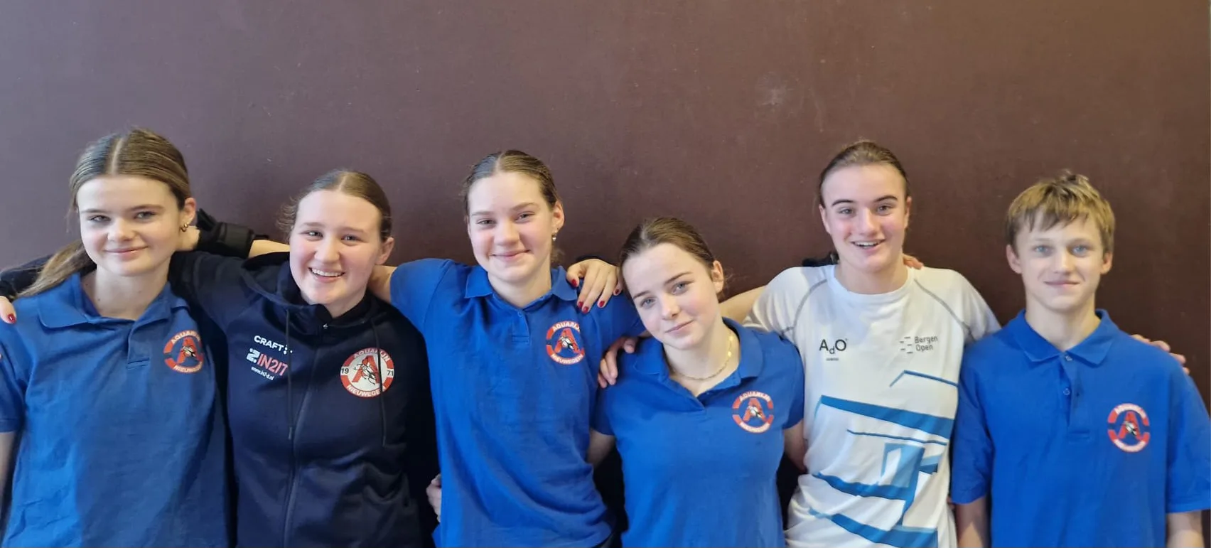 Linde, Aiden, Ottilie, Fee, Joy, Ivan in Amsterdam