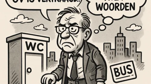 Column Tinus A.I: ‘Nieuwegein tussen WC-nood en OV-droom’