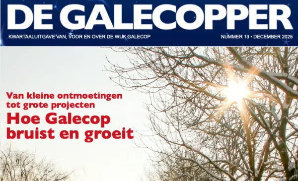 Dertiende editie van de wijkkrant ‘De Galecopper’ is uit