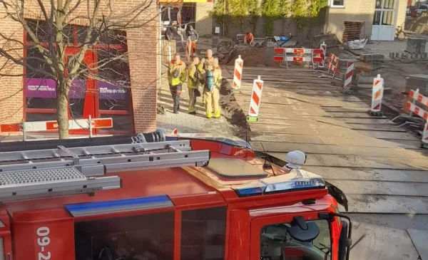 Gaslekkage op de Dukatenburg: inzet rond 14.00 uur afgerond