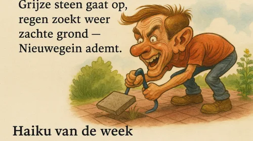 Haiku van de week: ‘Tegelwippen’