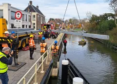 Militairen en waterbeheerders oefenen ‘Wolkbreuk’ bij Doorslagsluis