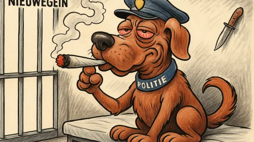 Hap snap: honden snuffelen telefoons en messen weg uit de bajes in Nieuwegein