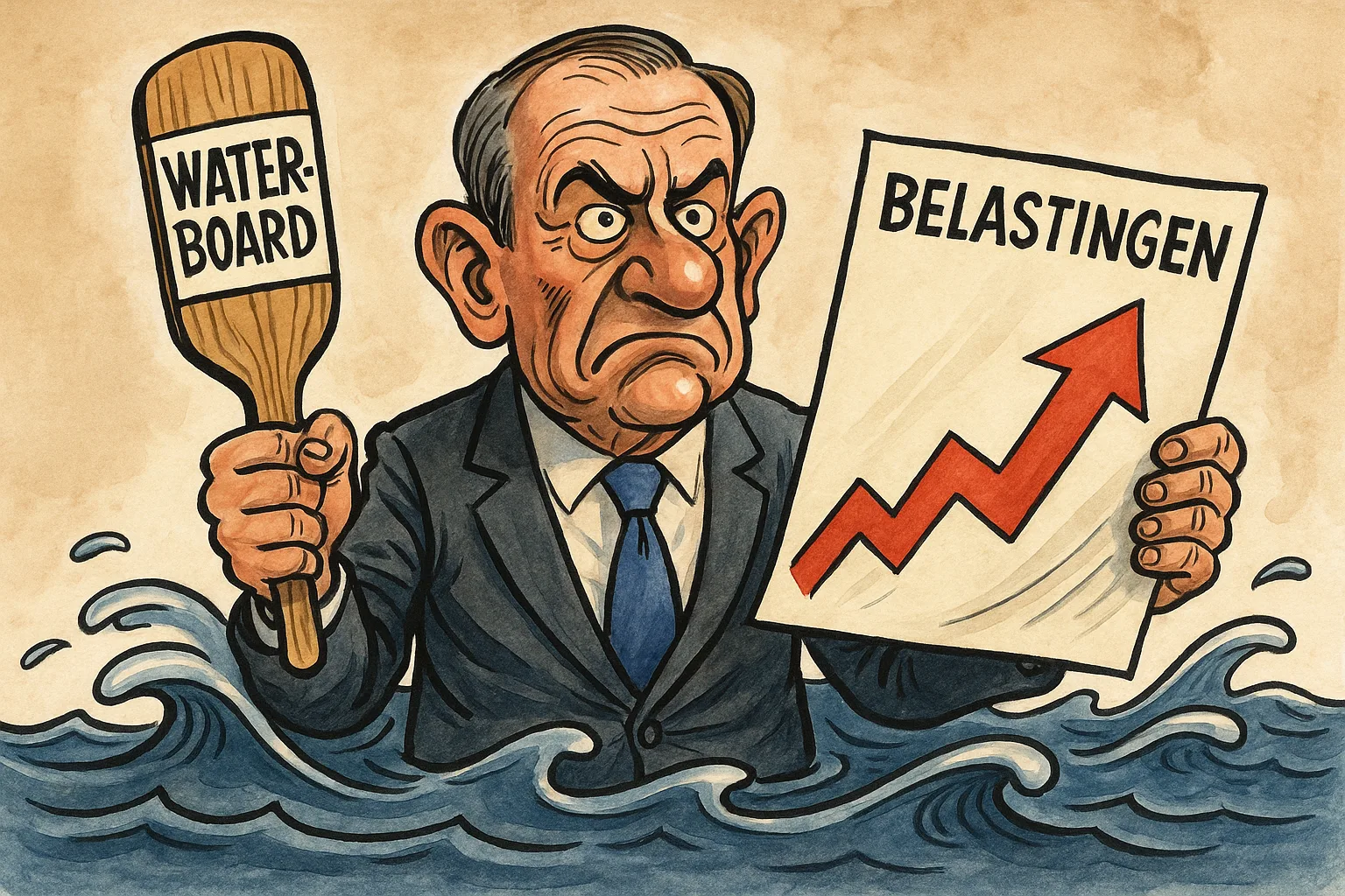 Waterschapskosten weer omhoog in 2026