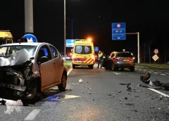 Aanrijding op kruising N408/Houtenseweg in Nieuwegein