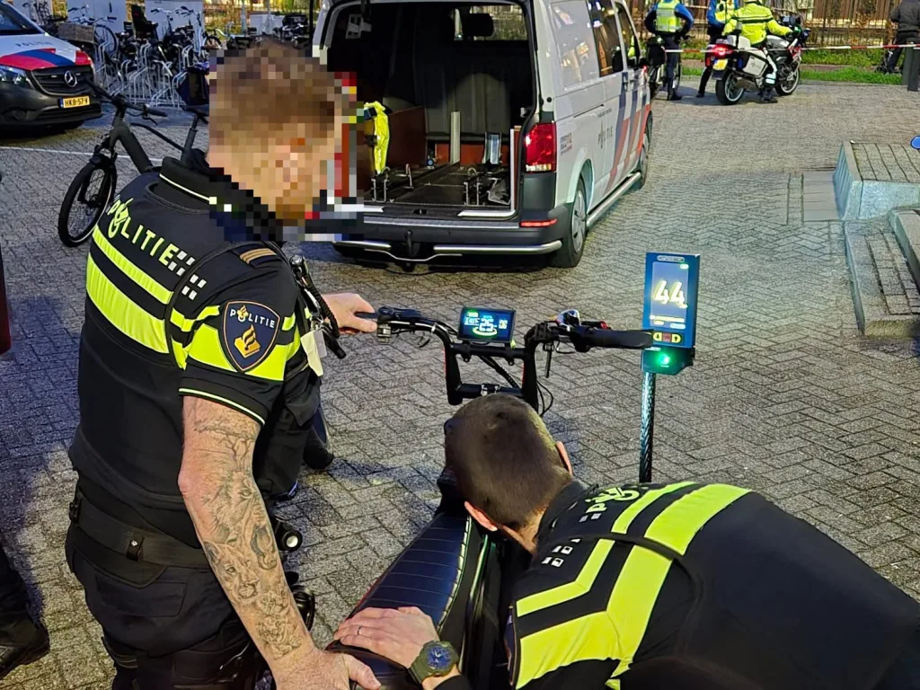 Fatbike controle politie