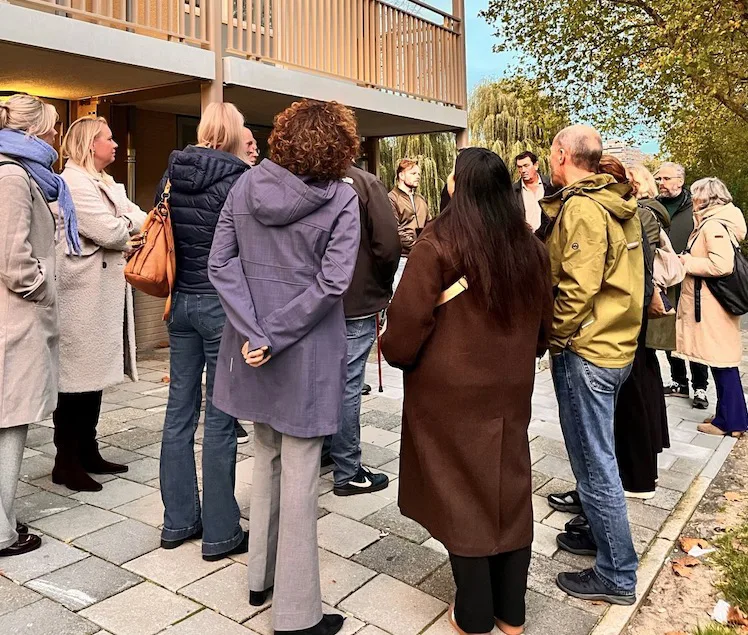 Raadsleden bij het Nijpelsplantsoen