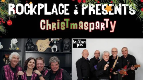 Rockplace viert 25 jaar rock-’n-roll met speciale Christmas Party in ’t Veerhuis in Nieuwegein