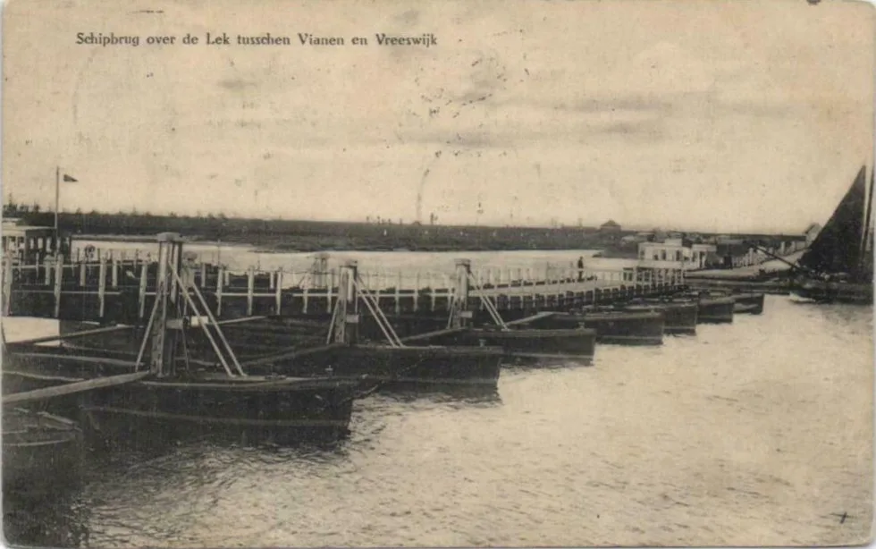 Schipbrug rond 1920