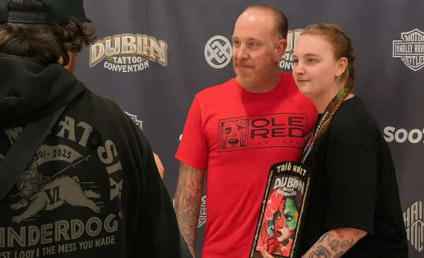 Nieuwegeinse Shannon Romijn pakt 3e prijs op het International Dublin Tattoo Convention 2025