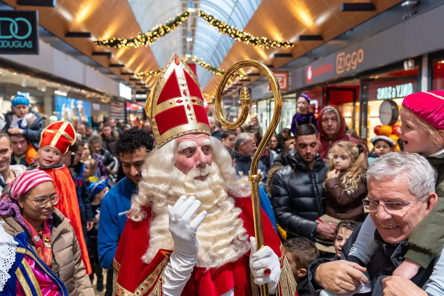 Sinterklaas op Cityplaza