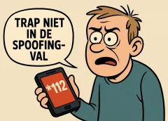 Telefoontje met “112” op scherm? Trap niet in de spoofing-val