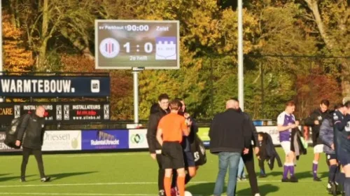 sv Parkhout pakt thuis de volle winst tegen SV Zeis: 1 – 0