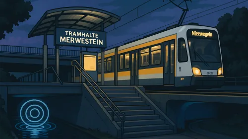 Halte Merwestein: van bijna-sloop naar miljoenenupgrade – en een lichtkunstwerk dat de weg al vooruitwees