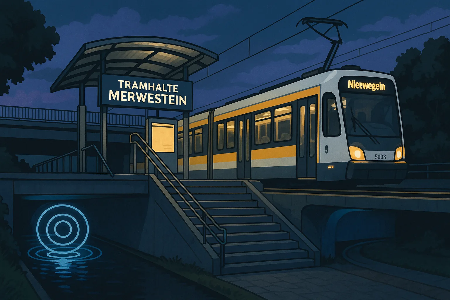 Tramhalte Merwestein