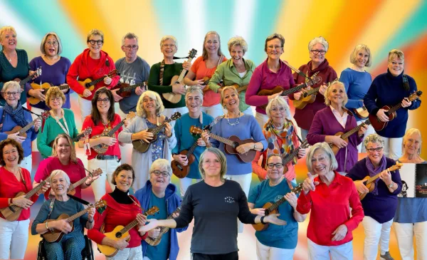 Ukelele dag in Fort Vreeswijk op 15 maart 2026, workshops voor honderd spelers