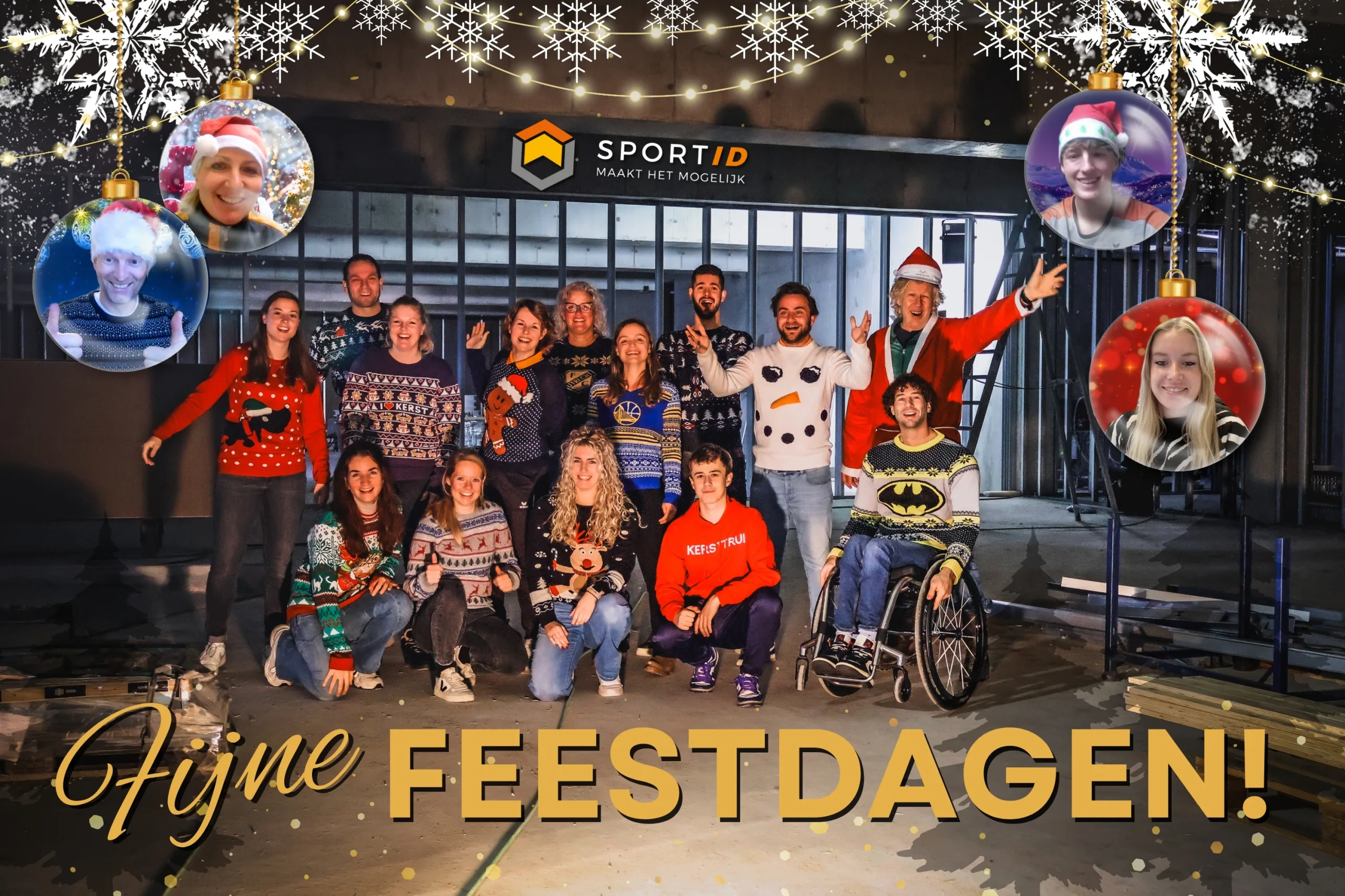 SportID Nieuwegein fijne feestdagen