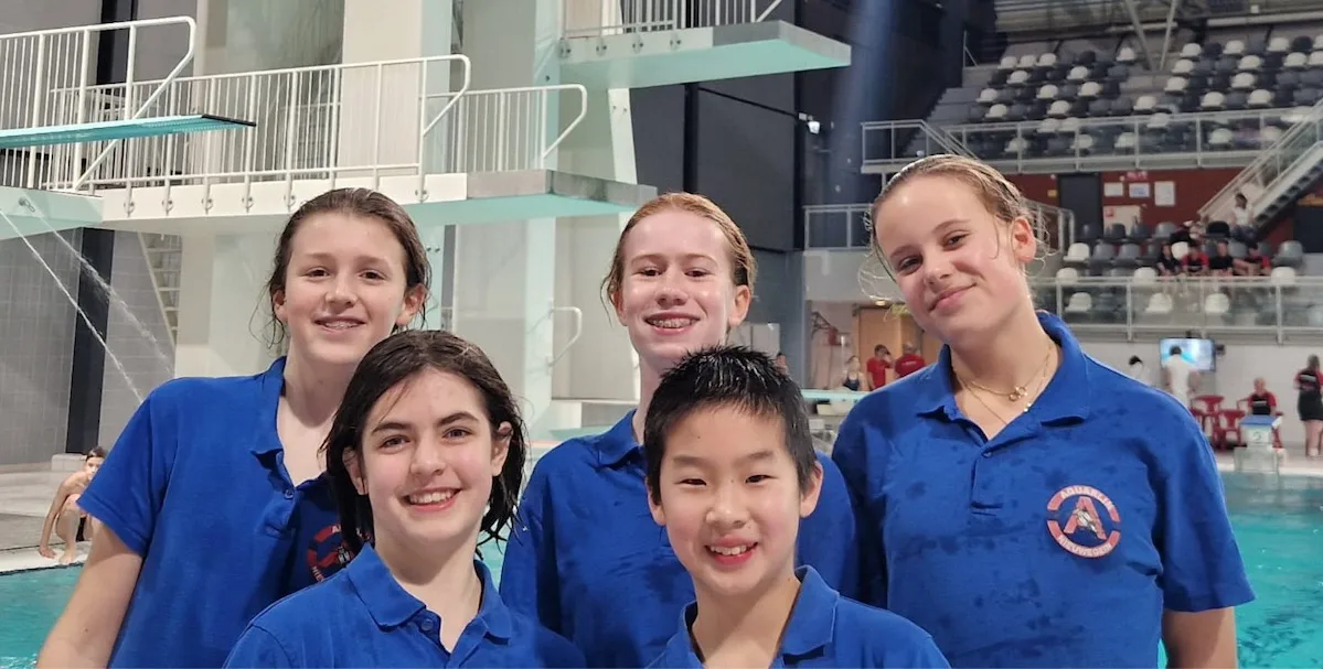 Springers van de C en B groep Aquarijn