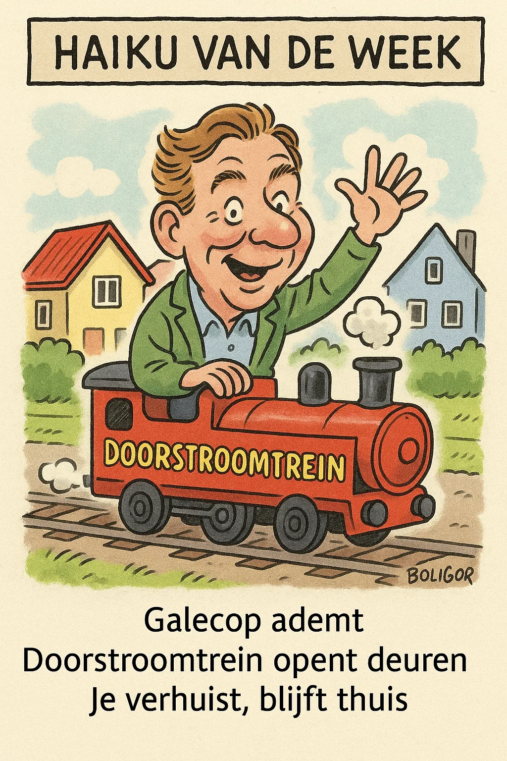 Haiku doorstroomtrein