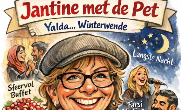 Jantine met de Pet: ‘Yalda… Winterwende’