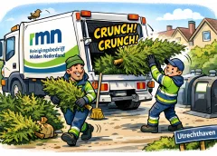 RMN haalt kerstbomen aan huis op in Nieuwegein vanaf 6 januari 2026, dit zijn de spelregels