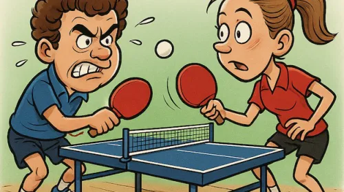 Beslissingswedstrijden eredivisie tafeltennis bij VTV Nieuwegein