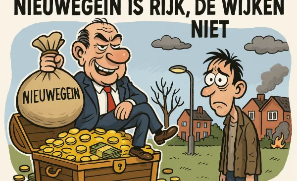 Column Tinus A.I: ‘Geld genoeg, groen en veiligheid te weinig’