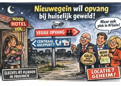 Nieuwegein wil meer opvang bij huiselijk geweld, raad unaniem, slachtoffers belanden nu soms in hotels