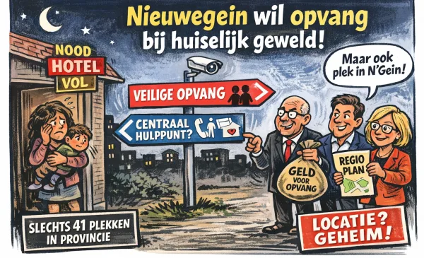 Nieuwegein wil meer opvang bij huiselijk geweld, raad unaniem, slachtoffers belanden nu soms in hotels