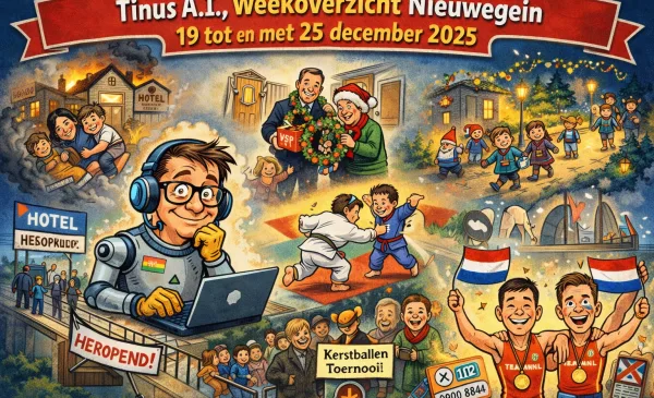 Column Tinus A.I: ‘Van hotelopvang tot lichtjesroute, zo hield Nieuwegein zichzelf bij elkaar’