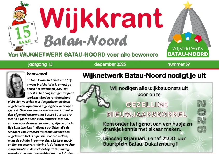 wijkkrant batau noord december 2025