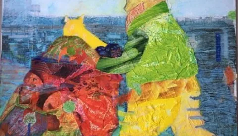 Heldere kleuren, scherpe thema’s, lokale kunstenaars nemen Stadshuis over