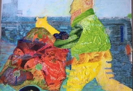 Heldere kleuren, scherpe thema’s, lokale kunstenaars nemen Stadshuis over