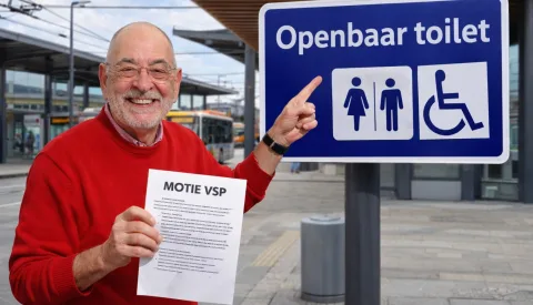 Motie VSP: extra openbare toiletten bij nieuw busstation krijgt unanieme steun